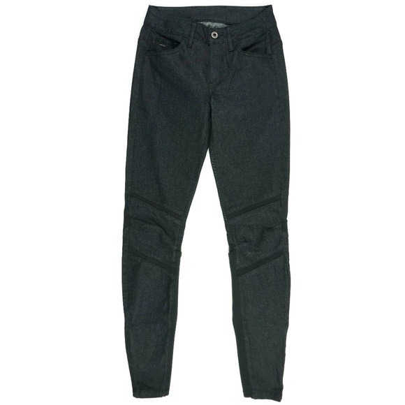 G-Star Raw Denim Motac 3D Mid Rise Skinny Jeans 24 - Picture 1 of 8
